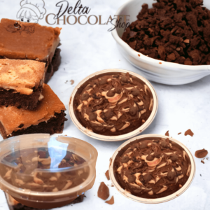 Delta-9 100mg Brownie Organic Bakery Peanut Butter Brownie