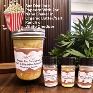 Delta 9 Popcorn, Hybrid Infused Butter Popcorn