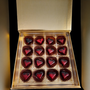 Delta-9 Nano Dark Chocolate, Organic 100mg Chocolate Bon Bons, Chocolate Cordials