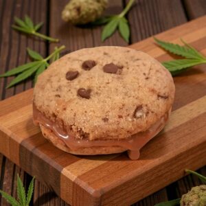 Delta-9  Giant Caramel 250mg Chocolate Chip Cookies