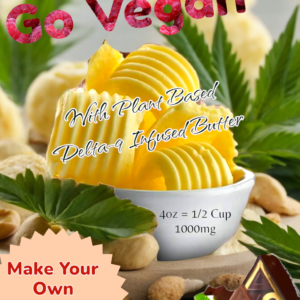 Delta 9 Infused Vegan Butter