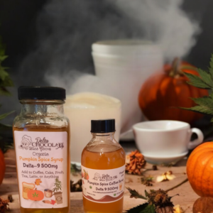 Delta 9 Infused Pumpkin Spice Coffee Syrup