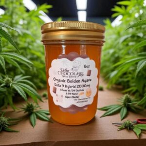 Delta 9 Nano Syrup,  Agave Sweetener, Mock Tails Syrup, Infused Beverage