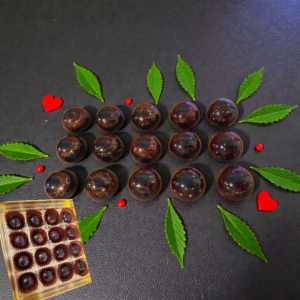 Delta-9 Chocolate Bon Bons, Organic Infused Chocolates
