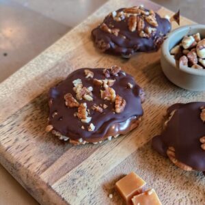 Chocolate Turtles, Organic Caramel Pecan Candies