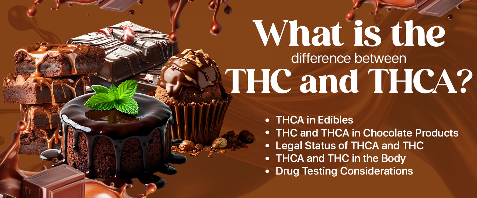 What is the difference between THC and THCA? 