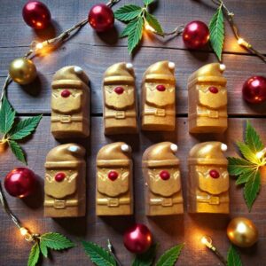 Delta 9 Chocolate, Christmas Infused Chocolates,