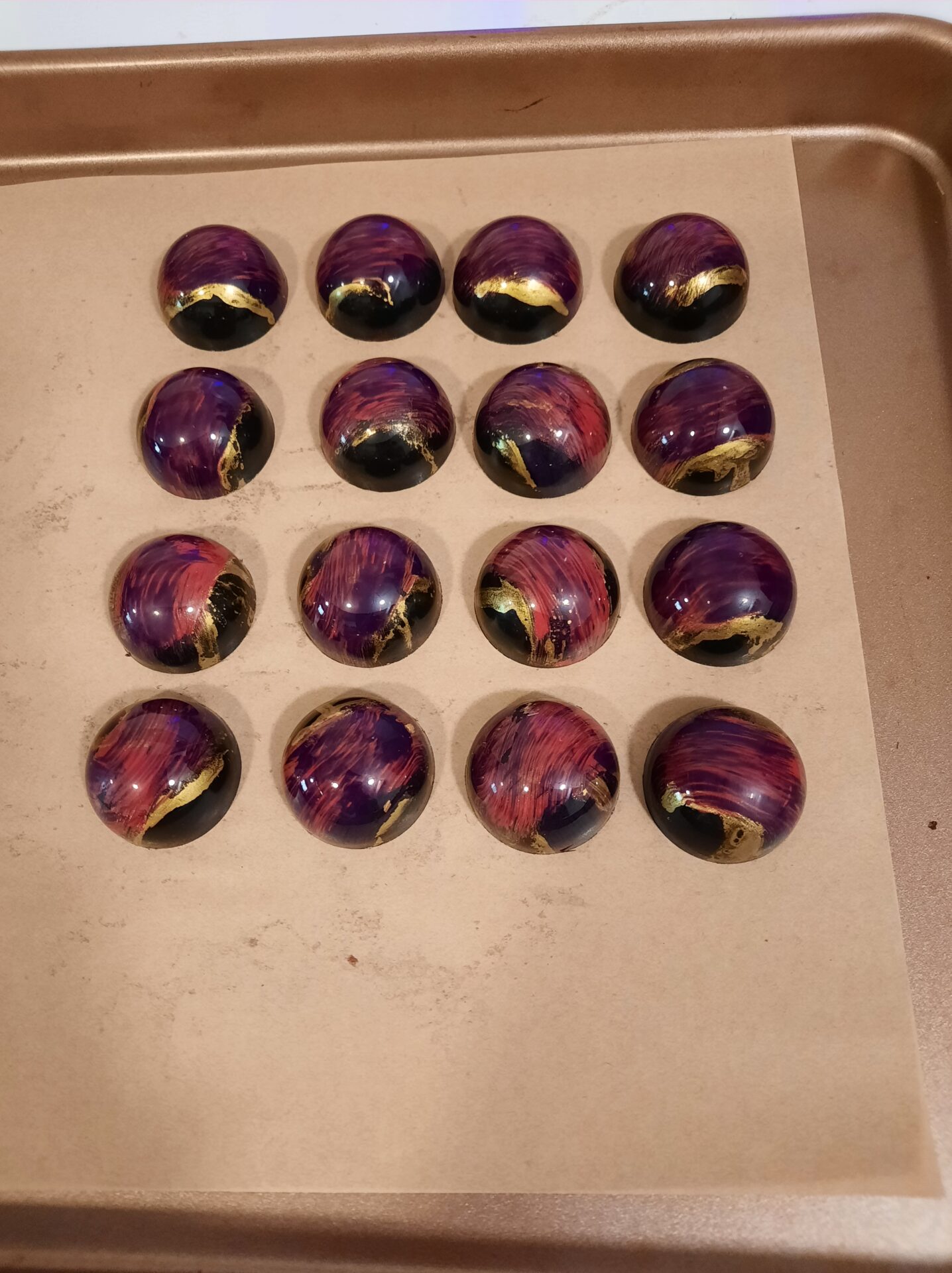 Dark Chocolate Bonbons, Couveture Dark Chocolate, Artisan Chocolates, - Image 2