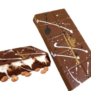 Marshmallow Crunch Bar, Small Batch Chocolates,