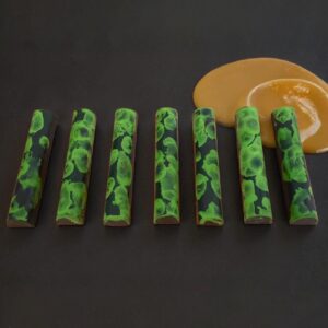 Chocolate Caramel Truffles, Camo Style Couveture Chocolates,