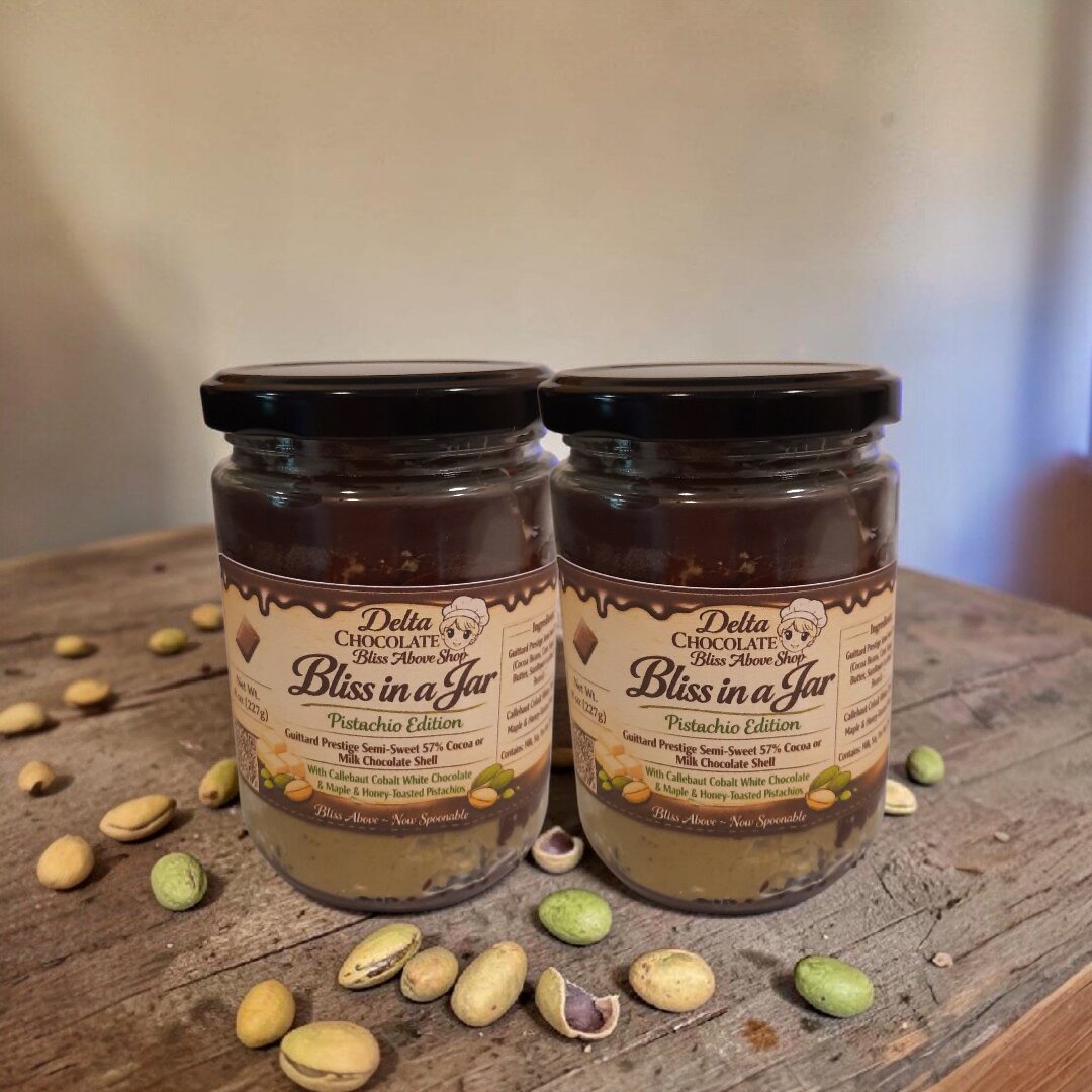 Organic Pistachio Bar, Viral Pistachio Gluten Free Dessert Jar, Chocolate Bar