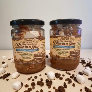 Marshmallow Crunch, Cocoa Crispy Treat, Bar in a Jar
