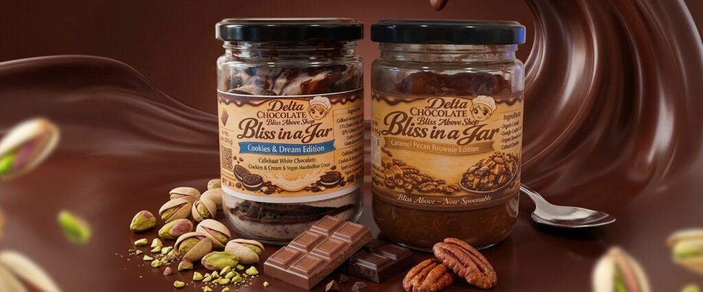 pistachio dessert jars