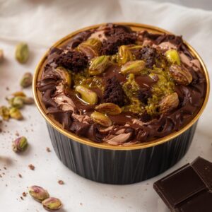 Organic Pistachio Brownie,  Marshmallow Dubia Pistachio Brownie, Gluten-Free Available