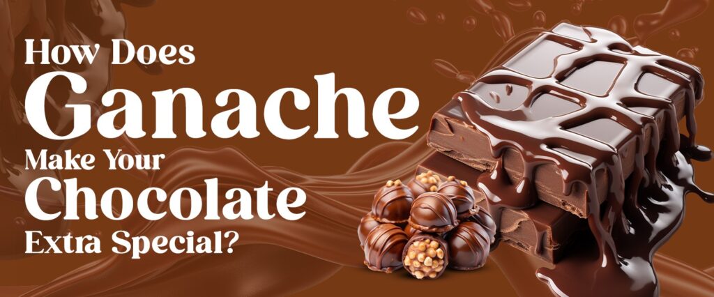 chocolate ganache and truffle