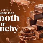 smooth and crunchy chocolate bar