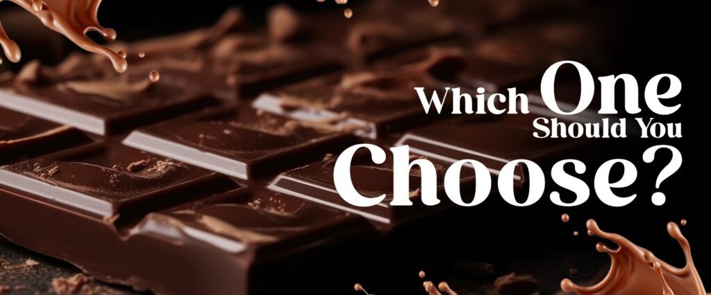 dark chocolate bar