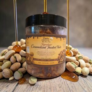 Organic Candied Nuts, No Refined Sugar, Caramelized