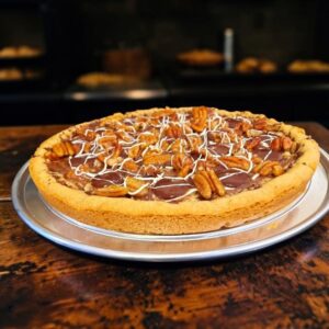 Giant Organic Brown Butter Chocolate Chunk Cookie Cake