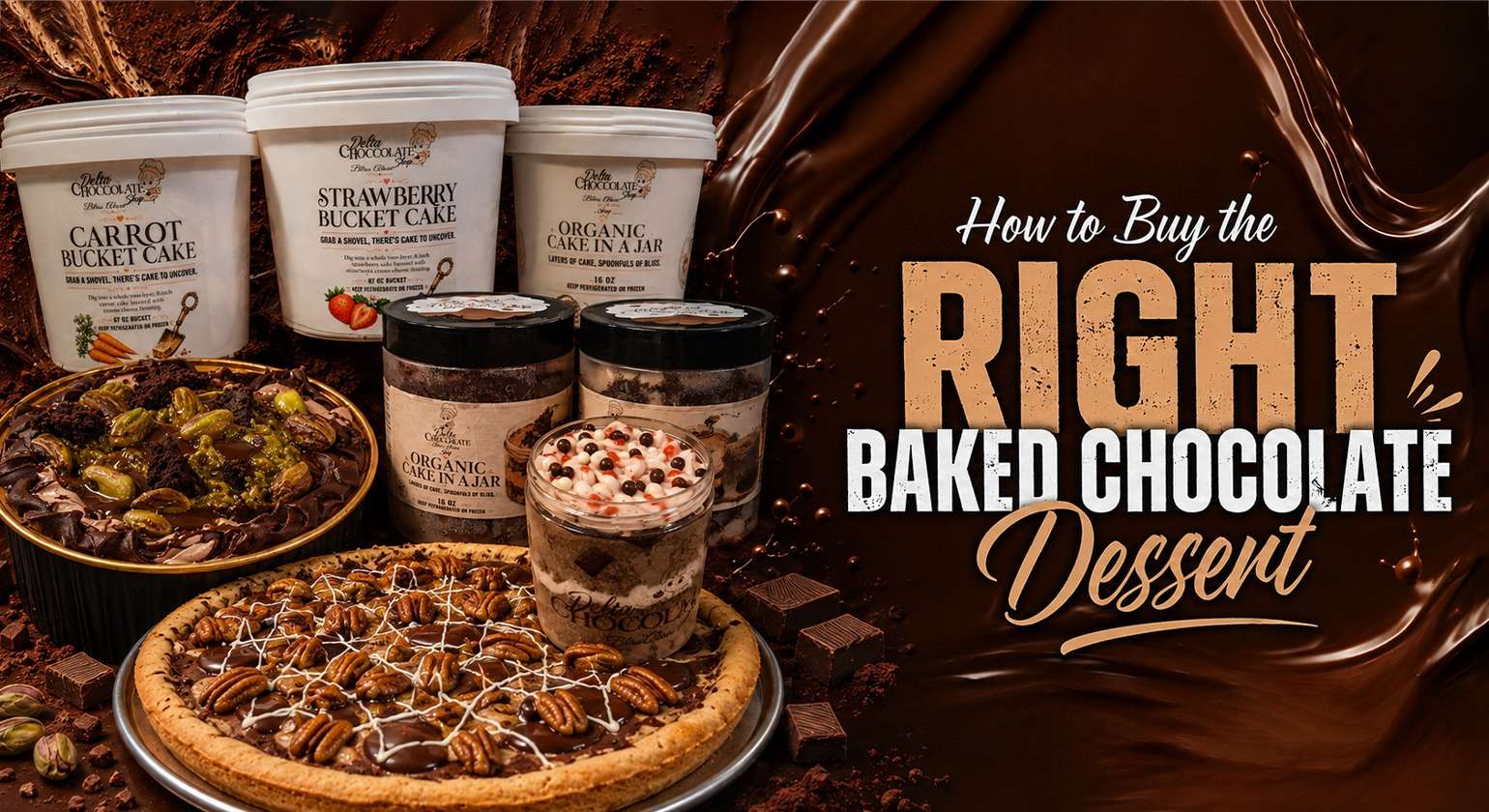 right baked chocolate dessert online