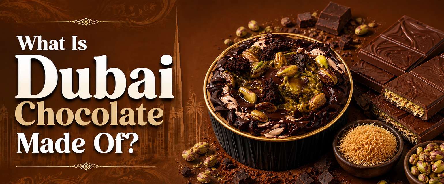 Dubai chocolate ingredients