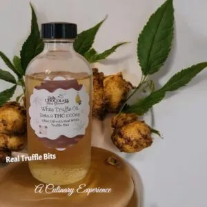 Delta-9 White Truffle Oil, Delta-9 1000mg Olive Oils, Cooking Oil