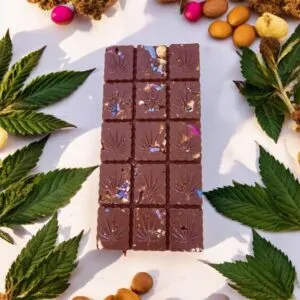 Delta-9 Nano THC 2000mg Organic Chocolate Peanut Bar