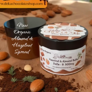 Delta-9 Hazelnut Spread, Organic Almond Butter