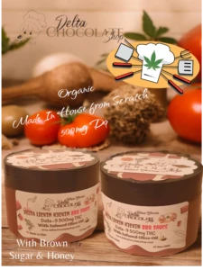 Delta-9 BBQ Sauce, Organic 500mg Dipping Barbecue Sauce