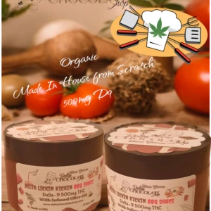 Delta-9 BBQ Sauce, Organic 500mg Dipping Barbecue Sauce