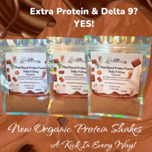 Delta-9 Nano Protein Shake, Organic Plant Based Protein Powder