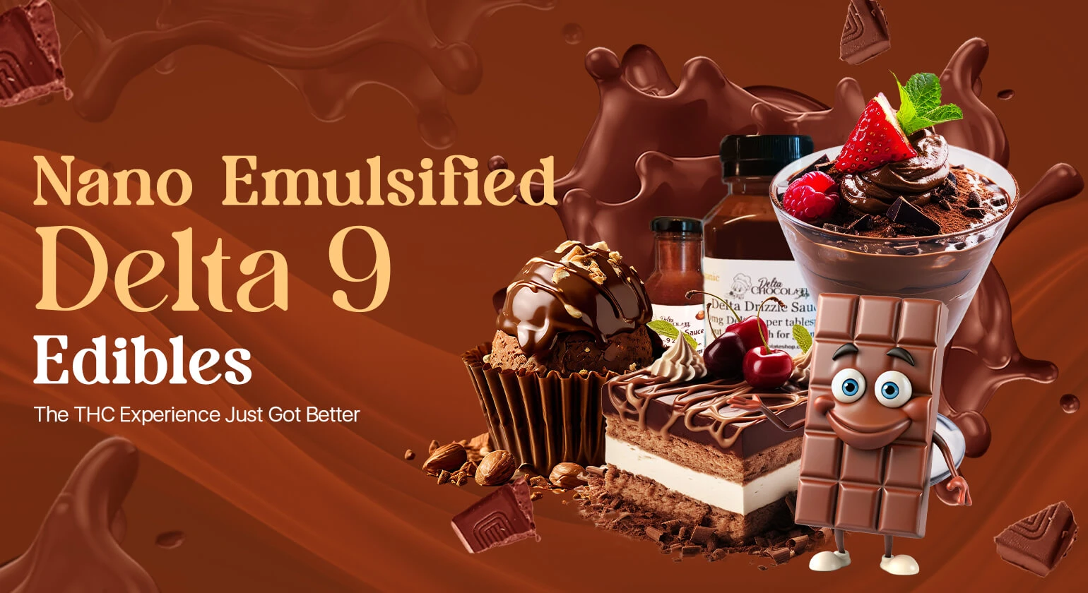 Nano Emulsified Delta 9 Edibles – The THC Experience Just Got Better