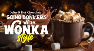 Delta-9 Hot Chocolate: Going Bonkers Willy Wonka Style