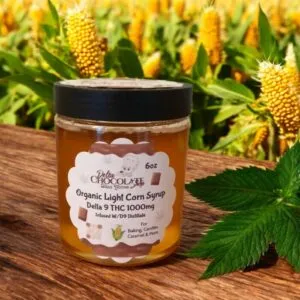 Delta 9 Organic Light Corn Syrup, 1000mg Natural Sweetner,