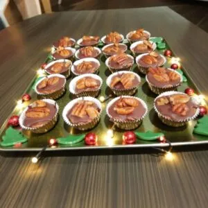 Delta 9 Chocolate Turtles, Hybrid Infused Caramel Pecan Candies